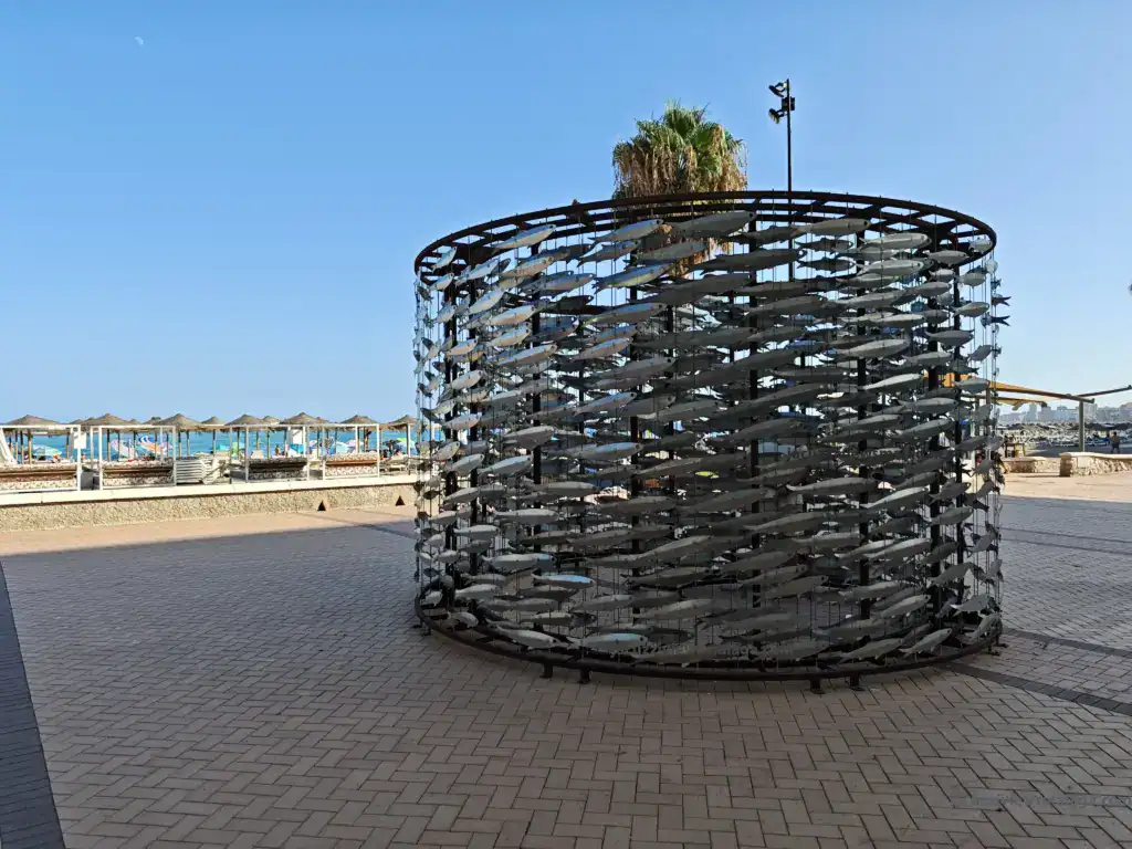 Fuengirola Seafaring Roots with an Immersive Anchovy Sculpture